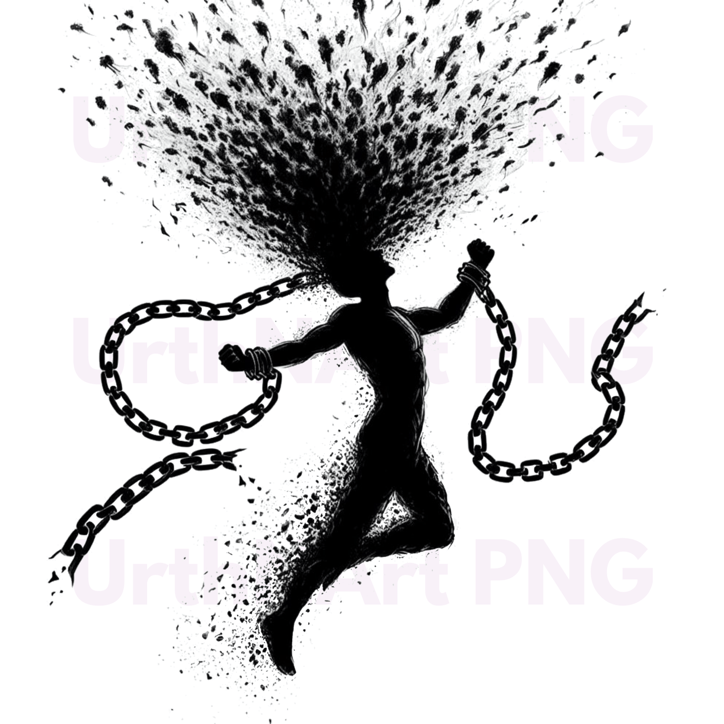 "Free the Mind" Liberation Art PNG – Digital Download - UrthNart