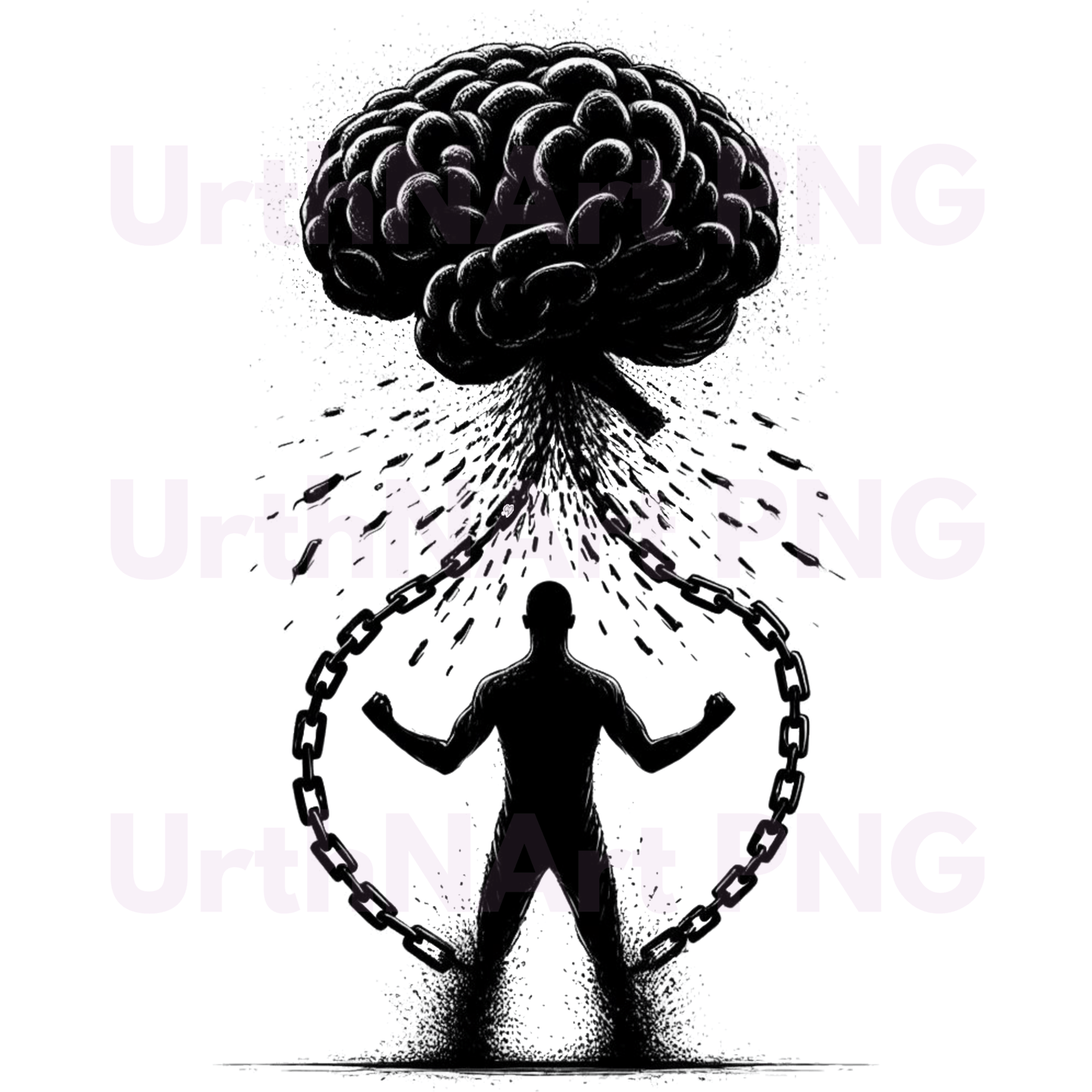 "Free the Mind" Liberation Art PNG – Digital Download - UrthNart