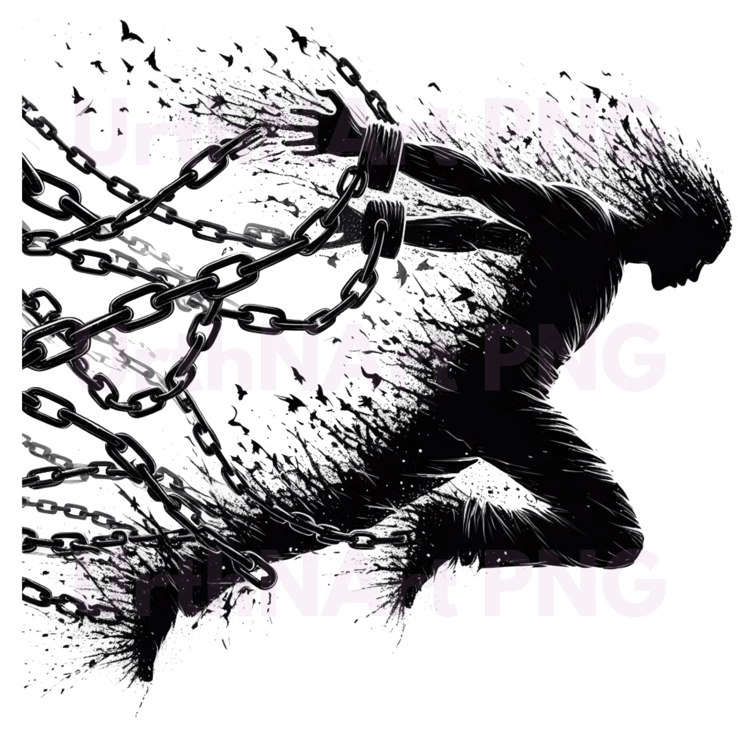 "Free the Mind" Liberation Art PNG – Digital Download - UrthNart