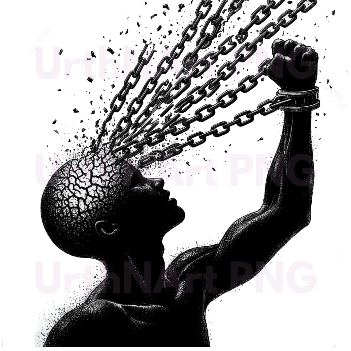"Free the Mind" Liberation Art PNG – Digital Download - UrthNart