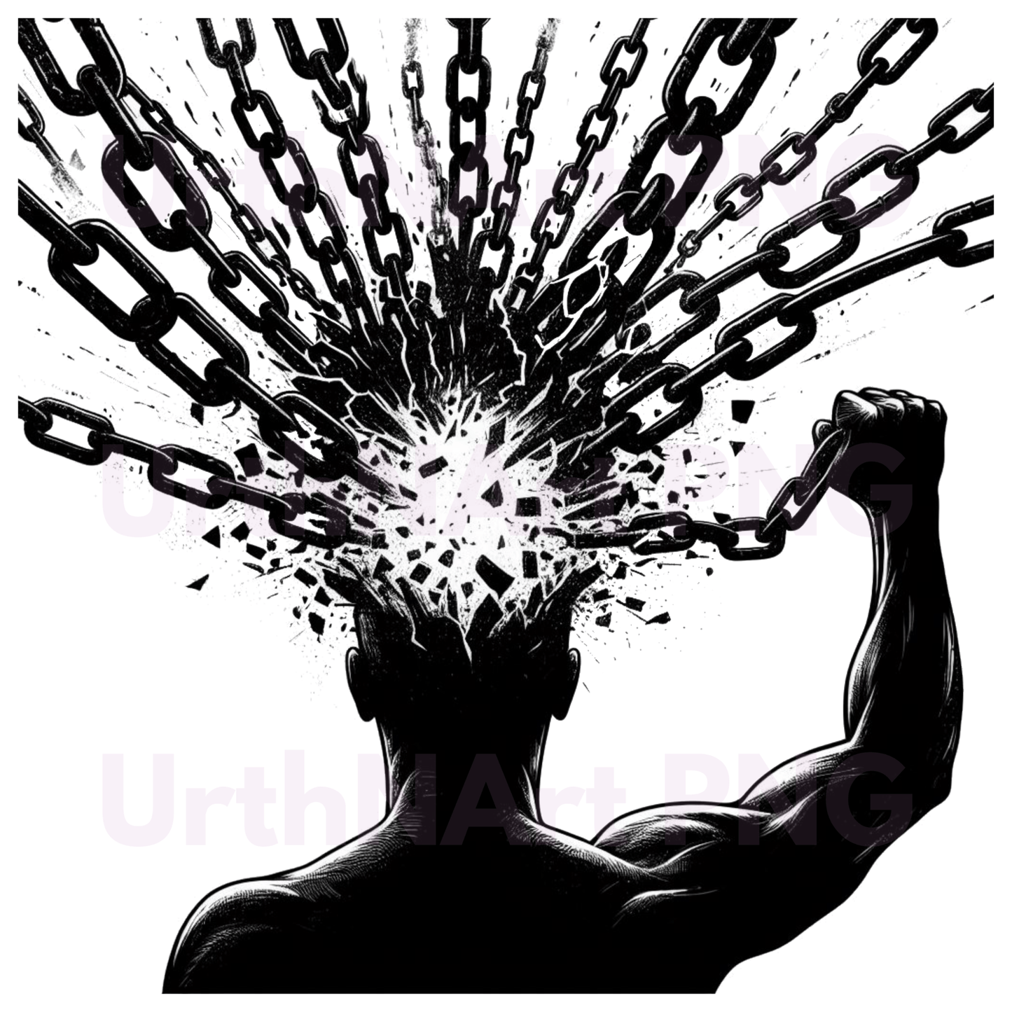 "Free the Mind" Liberation Art PNG – Digital Download - UrthNart