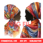 Afro, BOHO, Muslim, African, Feminine, Black Woman - Inspired Digital Art Illustration - UrthNart