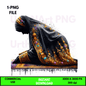 Digital Art Illustration: Praying Woman, Watercolor, Modesty, Feminine, Silhouette, African, African - American, Muslim Woman - UrthNart