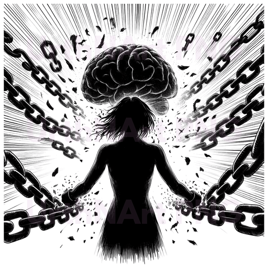 "Free the Mind" Feminine Liberation Art PNG – Digital Download - UrthNart