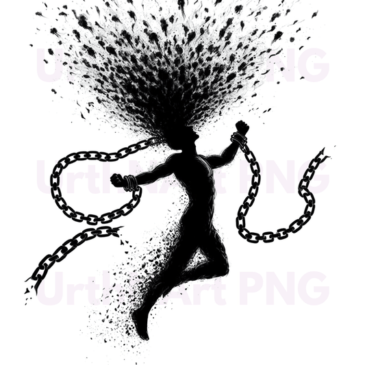 "Free the Mind" Liberation Art PNG – Digital Download - UrthNart