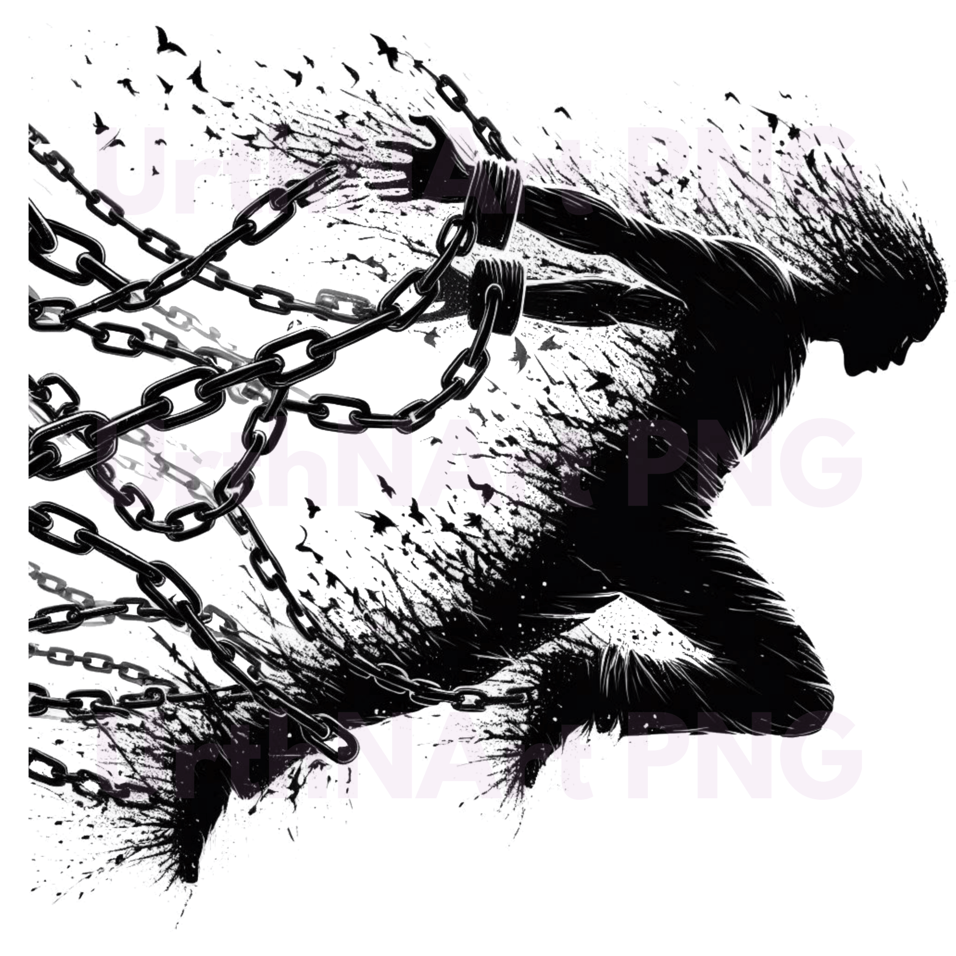 "Free the Mind" Liberation Art PNG – Digital Download - UrthNart