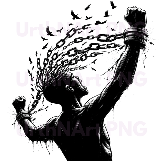 "Free the Mind" Liberation Art PNG – Digital Download - UrthNart
