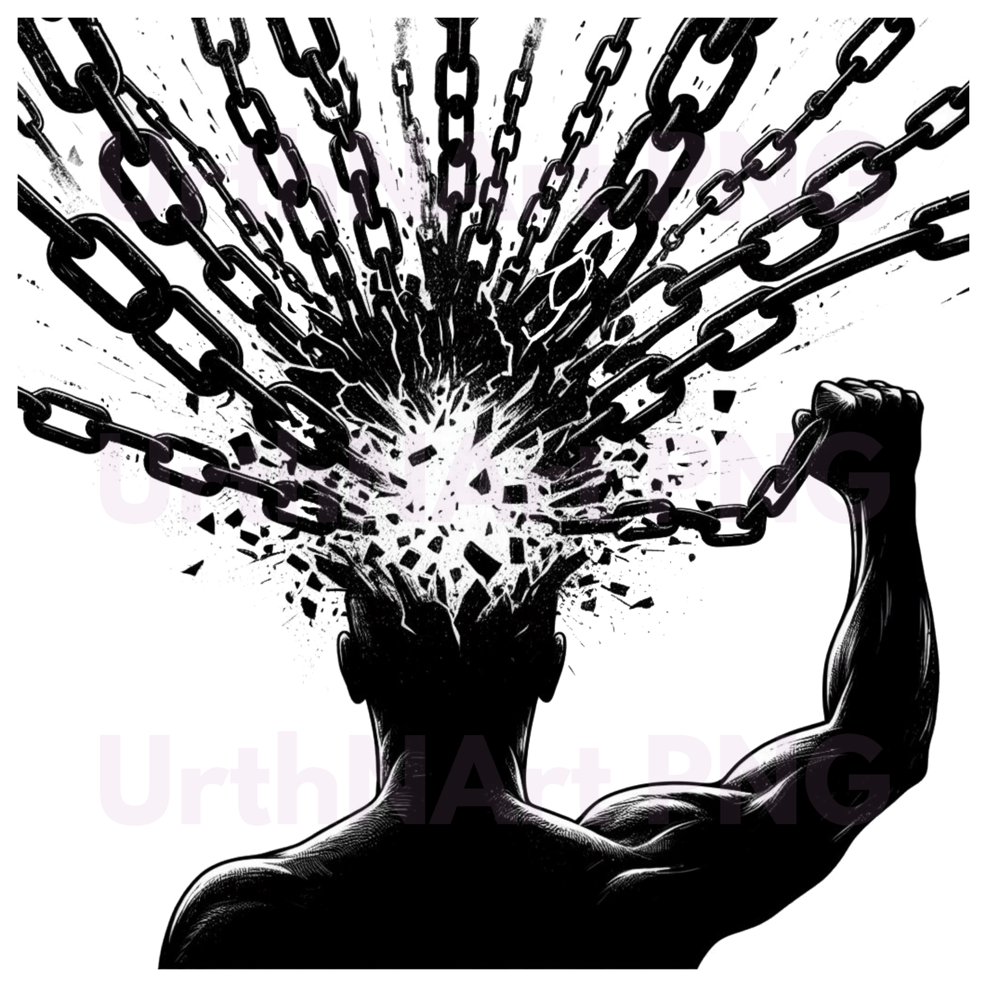 "Free the Mind" Liberation Art PNG – Digital Download - UrthNart