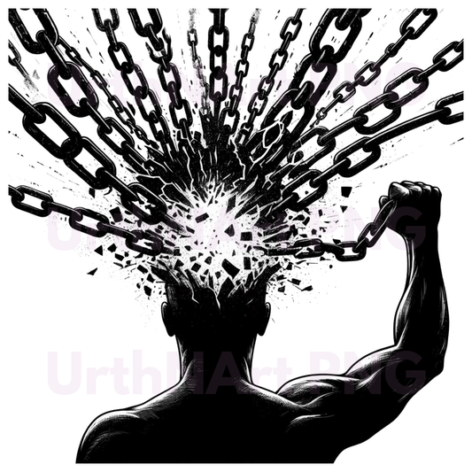"Free the Mind" Liberation Art PNG – Digital Download - UrthNart