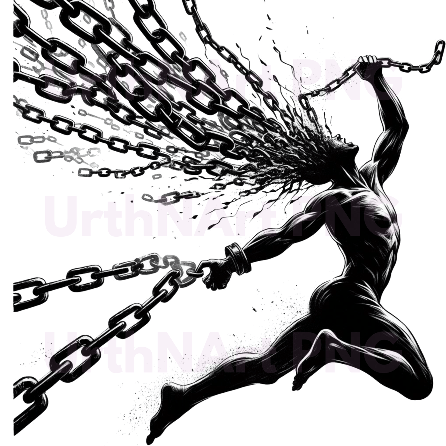 "Free the Mind" Liberation Art PNG – Digital Download - UrthNart